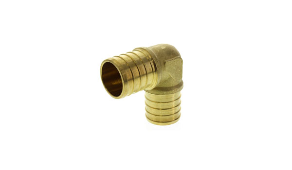 3/4" PEX Elbow Crimp Ring Coupler